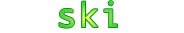 ski